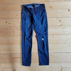 Indigo Blue Maternity Capri's